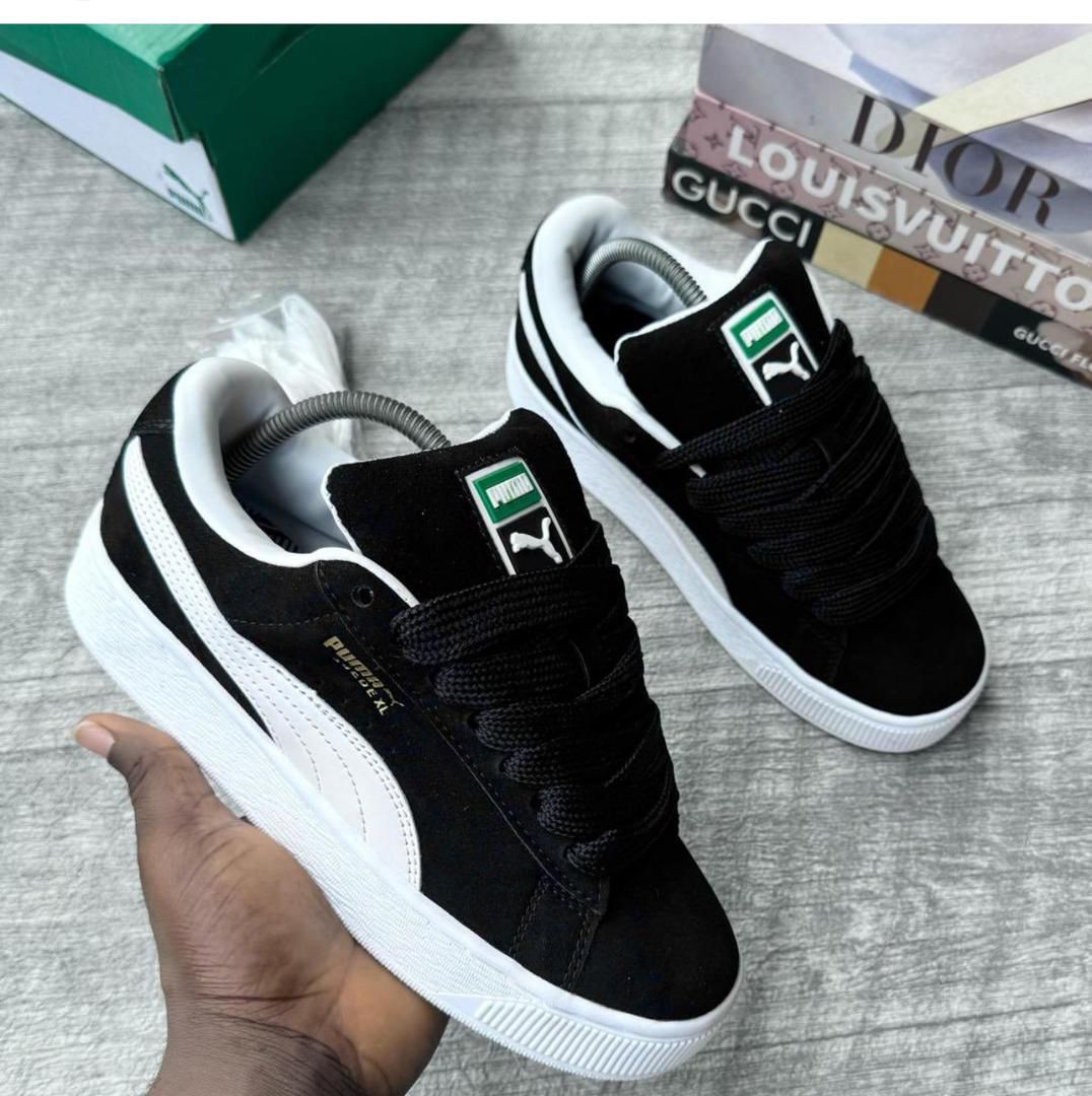 Puma Suede Classic Noir & Blanc